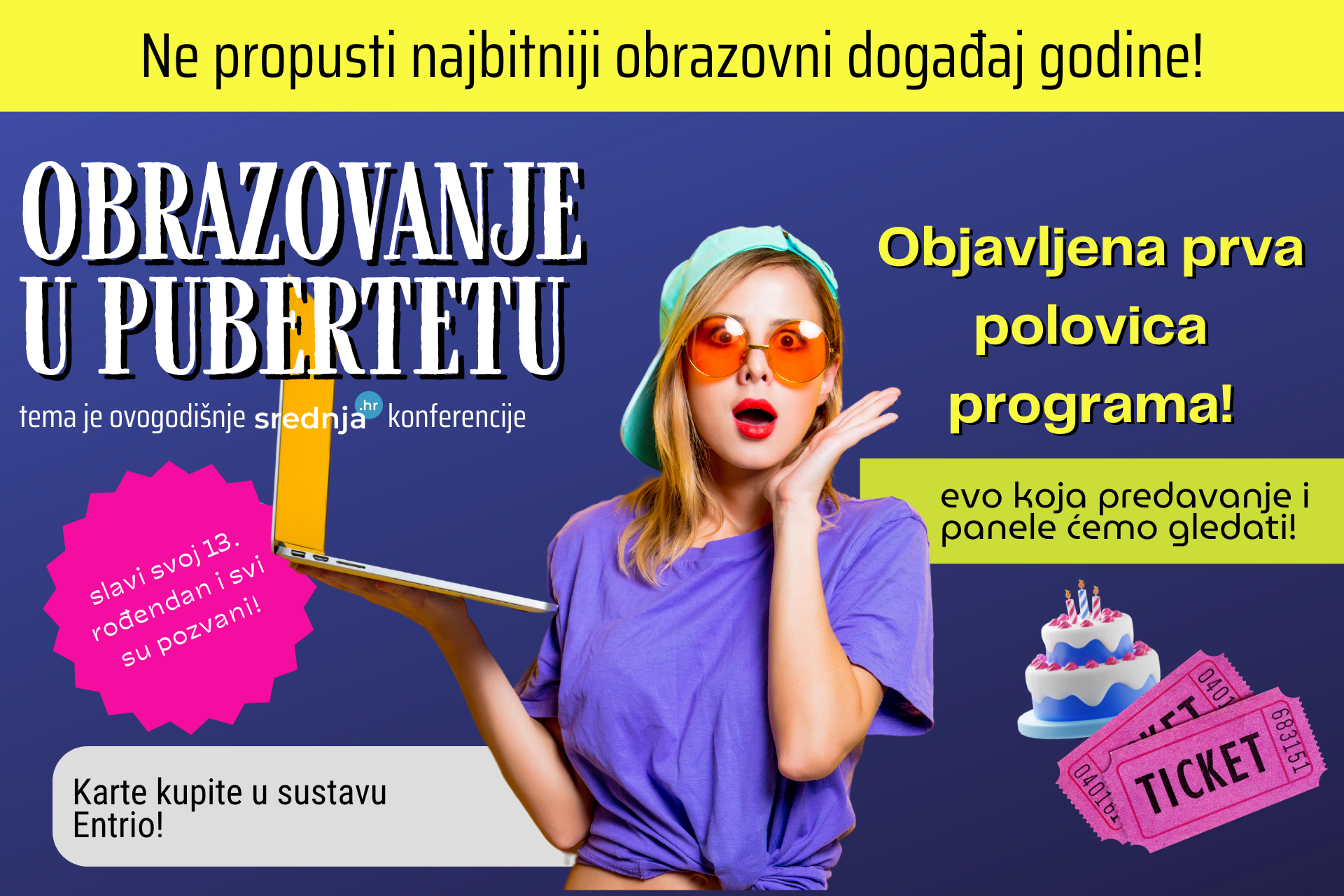 Objavljena prva polovica programa konferencije Obrazovanje u pubertetu