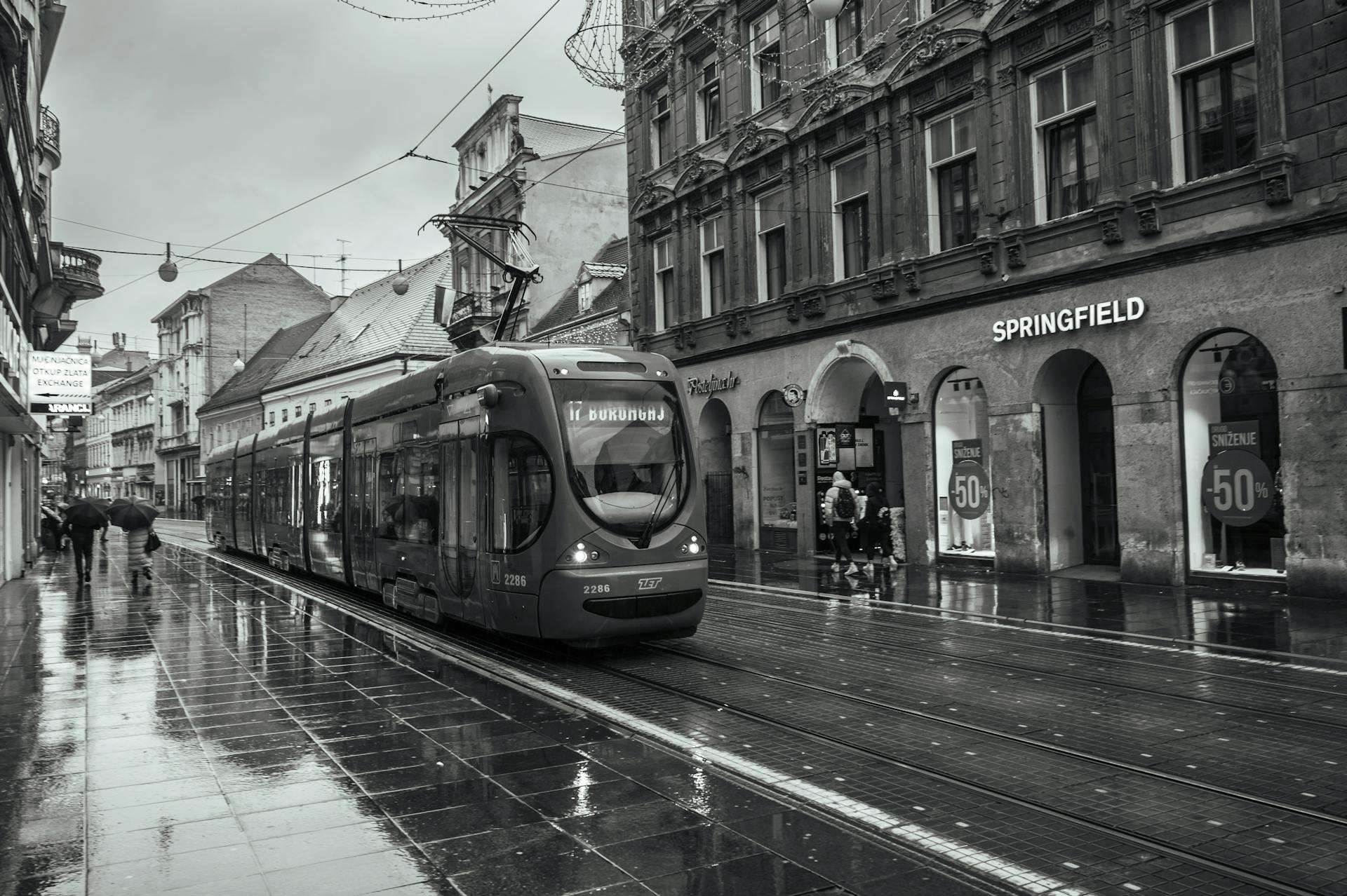 ZET-ov tramvaj u Zagrebu